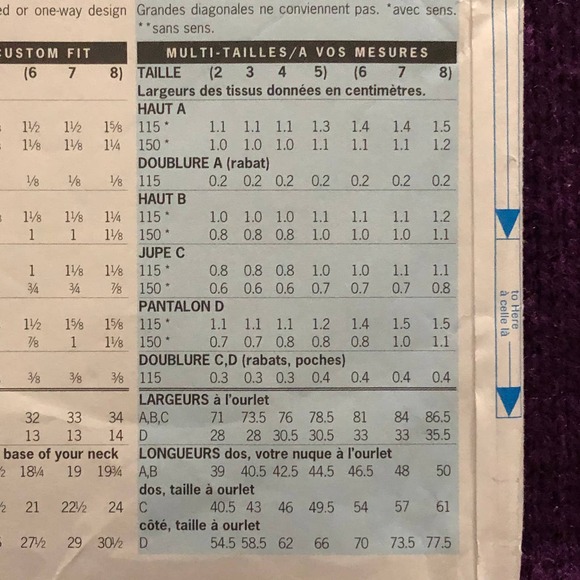 Butterick Sewing pattern 6729 Childrens sweatshirt hoodie skirt pants sz 6 7 8 - Picture 8 of 8